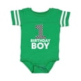 thumbnail image 1 of Inktastic 1st Birthday Boy Checkered Number Boys Baby Bodysuit, 1 of 5
