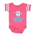 thumbnail image 1 of Inktastic 1st Birthday Boy Rocket Ship Boys Baby Bodysuit, 1 of 5