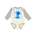 thumbnail image 1 of Inktastic 1st Birthday Boy Stars Boys Long Sleeve Baby Bodysuit, 1 of 5
