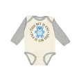 thumbnail image 1 of Inktastic 1st Birthday Boys Teddy Bear Boys Long Sleeve Baby Bodysuit, 1 of 5