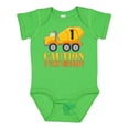 thumbnail image 1 of Inktastic 1st Birthday Construction Truck Cement Mixer Boys or Girls Baby Bodysuit, 1 of 5