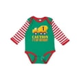 thumbnail image 1 of Inktastic 1st Birthday Construction Truck Cement Mixer Boys or Girls Long Sleeve Baby Bodysuit, 1 of 5