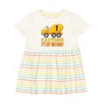 thumbnail image 1 of Inktastic 1st Birthday Construction Truck Cement Mixer Girls Baby Dress, 1 of 5