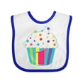 thumbnail image 1 of Inktastic 1st Birthday Cupcake Boys or Girls Baby Bib, 1 of 4