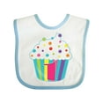 thumbnail image 1 of Inktastic 1st Birthday Cupcake Boys or Girls Baby Bib, 1 of 4