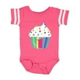 thumbnail image 1 of Inktastic 1st Birthday Cupcake Boys or Girls Baby Bodysuit, 1 of 5