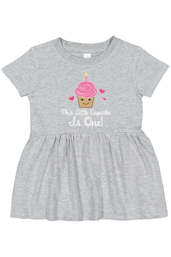 1st Birthday Cupcake Girls Cute Girls Baby Dress