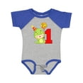 thumbnail image 1 of Inktastic 1st Birthday Cute Dinosaur Boys or Girls Baby Bodysuit, 1 of 5
