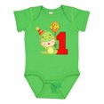 thumbnail image 1 of Inktastic 1st Birthday Cute Dinosaur Boys or Girls Baby Bodysuit, 1 of 5