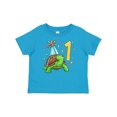 thumbnail image 1 of Inktastic 1st Birthday Cute Turtle in Party Hat with Confetti Boys or Girls Baby T-Shirt, 1 of 5