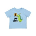 thumbnail image 1 of Inktastic 1st Birthday Dinosaur 1 Year Old Boy Boys or Girls Baby T-Shirt, 1 of 5
