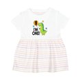 thumbnail image 1 of Inktastic 1st Birthday Dinosaur 1 Year Old Boy Girls Baby Dress, 1 of 5