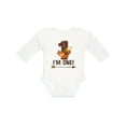 thumbnail image 1 of Inktastic 1st Birthday Fox 1 Year Old Boys or Girls Long Sleeve Baby Bodysuit, 1 of 5
