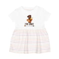 thumbnail image 1 of Inktastic 1st Birthday Fox 1 Year Old Girls Baby Dress, 1 of 5