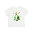 thumbnail image 1 of Inktastic 1st Birthday Green Christmas Tree with Yellow Star Boys or Girls Baby T-Shirt, 1 of 5