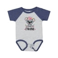 thumbnail image 1 of Inktastic 1st Birthday Koala 1 Year Old Girl Girls Baby Bodysuit, 1 of 5