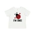 thumbnail image 1 of Inktastic 1st Birthday Ladybug 1 Year Old Girls Baby T-Shirt, 1 of 5