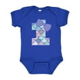 thumbnail image 1 of Inktastic 1st Birthday Mermaid 1 Year Old Girls Baby Bodysuit, 1 of 5