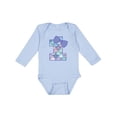 thumbnail image 1 of Inktastic 1st Birthday Mermaid 1 Year Old Girls Long Sleeve Baby Bodysuit, 1 of 5