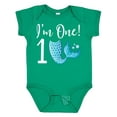thumbnail image 1 of Inktastic 1st Birthday Mermaid Party Girls Baby Bodysuit, 1 of 5