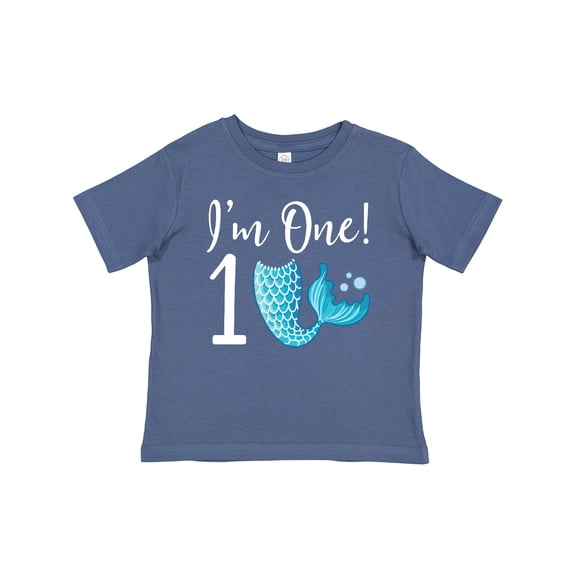 Inktastic 1st Birthday Mermaid Party Girls Baby T-Shirt