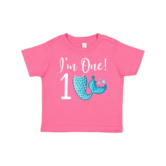Inktastic 1st Birthday Mermaid Party Girls Baby T-Shirt