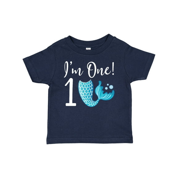 Inktastic 1st Birthday Mermaid Party Girls Baby T-Shirt