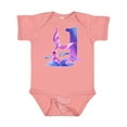 thumbnail image 1 of Inktastic 1st Birthday Mermaid Tail Boys or Girls Baby Bodysuit, 1 of 5
