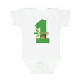 thumbnail image 1 of Inktastic 1st Birthday Monkey Boys or Girls Baby Bodysuit, 1 of 5