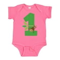 thumbnail image 1 of Inktastic 1st Birthday Monkey Boys or Girls Baby Bodysuit, 1 of 5