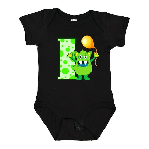 Inktastic 1st Birthday Monster Boys or Girls Baby Bodysuit