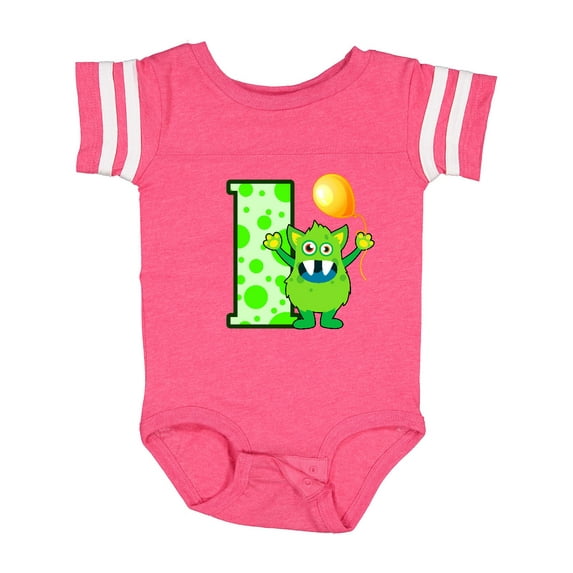 Inktastic 1st Birthday Monster Boys or Girls Baby Bodysuit