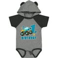 thumbnail image 1 of Inktastic 1st Birthday Monster Truck Boys Baby Bodysuit, 1 of 5
