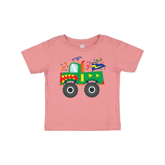 Inktastic 1st Birthday Truck Boys Baby T-Shirt
