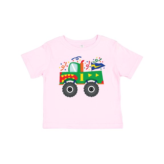 Inktastic 1st Birthday Truck Boys Baby T-Shirt