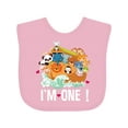 thumbnail image 1 of Inktastic 1st Birthday Noah Ark Boys or Girls Baby Bib, 1 of 4