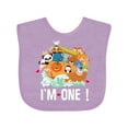 thumbnail image 1 of Inktastic 1st Birthday Noah Ark Boys or Girls Baby Bib, 1 of 4