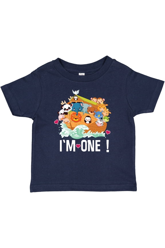 1st Birthday Noah Ark Boys or Girls Baby T-Shirt