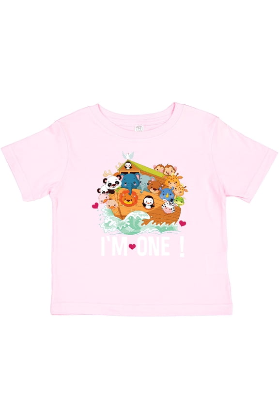 1st Birthday Noah Ark Boys or Girls Baby T-Shirt