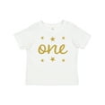 thumbnail image 1 of Inktastic 1st Birthday One Gold Boys or Girls Baby T-Shirt, 1 of 5