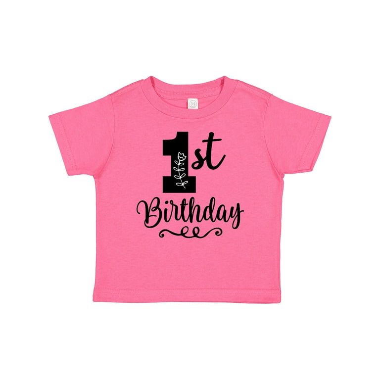 First birthday t shirt for girl best sale