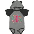 thumbnail image 1 of Inktastic 1st Birthday Party 1 Year Old Girls Girls Baby Bodysuit, 1 of 5