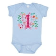 thumbnail image 1 of Inktastic 1st Birthday Party 1 Year Old Girls Girls Baby Bodysuit, 1 of 5