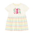 thumbnail image 1 of Inktastic 1st Birthday Party 1 Year Old Girls Girls Baby Dress, 1 of 5