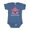 thumbnail image 1 of Inktastic 1st Birthday Party Carousel Horse Girls Baby Bodysuit, 1 of 5