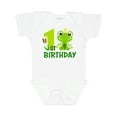 thumbnail image 1 of Inktastic 1st Birthday Prince Frog Boys Baby Bodysuit, 1 of 5