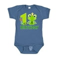 thumbnail image 1 of Inktastic 1st Birthday Prince Frog Boys Baby Bodysuit, 1 of 5