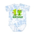 thumbnail image 1 of Inktastic 1st Birthday Prince Frog Boys Baby Bodysuit, 1 of 5