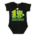 thumbnail image 1 of Inktastic 1st Birthday Princess Frog Girls Baby Bodysuit, 1 of 5