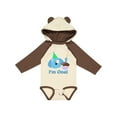 thumbnail image 1 of Inktastic 1st Birthday Puppy Blue Boys Long Sleeve Baby Bodysuit, 1 of 5